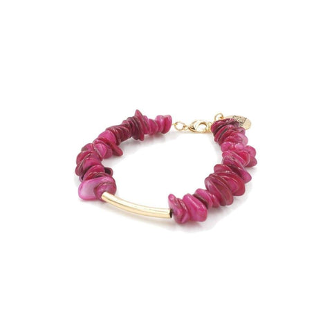 Raspberry Wine Bracelet