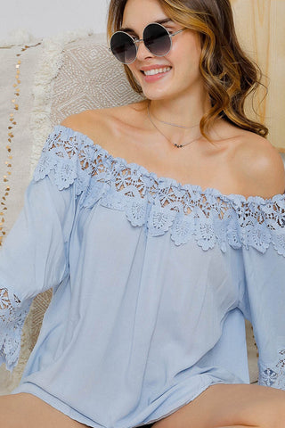Shelly Lace Blouse